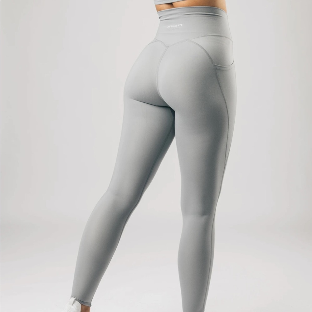 Tan Alphalete leggings